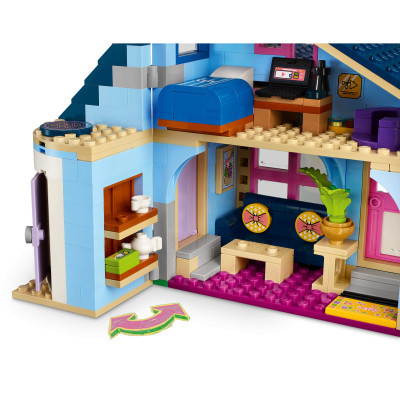 Конструктор Lego Friends Родинні будинки Оллі й Пейслі 1126 деталей (42620) фото №4