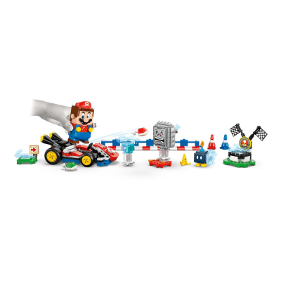 Конструктор Lego Super Mario Mario Kart – Interactive Mario та Standard Kart (72043) фото №3