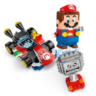 Конструктор Lego Super Mario Mario Kart – Interactive Mario та Standard Kart (72043) фото №5