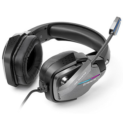 Навушники REAL-EL GDX-7680 Black фото №6