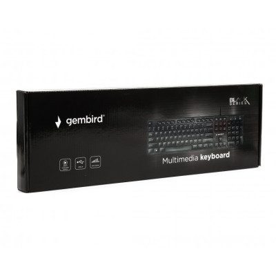 Клавиатура Gembird KB-MCH-03-UA USB Black (KB-MCH-03-UA) фото №3