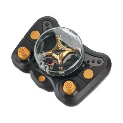 Радіокерована іграшка ZIPP Toys Квадрокоптер с камерой Малыш Zippi с доп. аккумулятором, зол (CF922 gold) фото №5