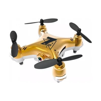 Радіокерована іграшка ZIPP Toys Квадрокоптер с камерой Малыш Zippi с доп. аккумулятором, зол (CF922 gold)