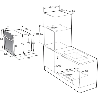 Духова шафа Gorenje BPS6737E02B фото №9