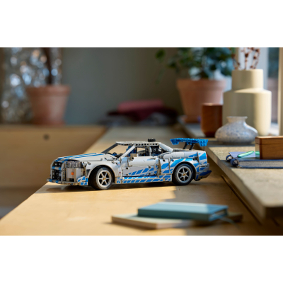 Конструктор Lego Technic Подвійний форсаж Автомобіль Nissan Skyline GT-R (42210) фото №11