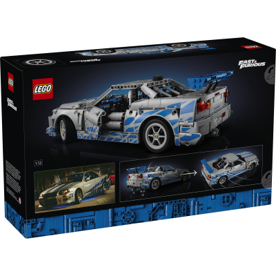 Конструктор Lego Technic Подвійний форсаж Автомобіль Nissan Skyline GT-R (42210) фото №8
