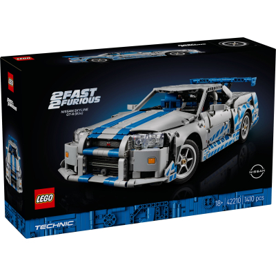 Конструктор Lego Technic Подвійний форсаж Автомобіль Nissan Skyline GT-R (42210)