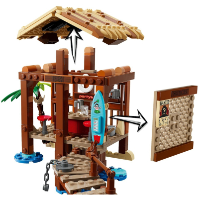 Конструктор Lego One Piece Хатина у Селищі Вітряків (75636-) фото №4