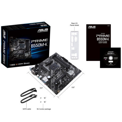 Материнская плата Asus PRIME B550M-K фото №6