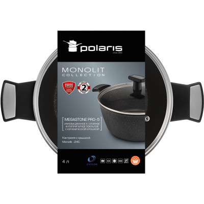 Каструля Polaris Monolit 4 л (Monolit-24C) фото №6