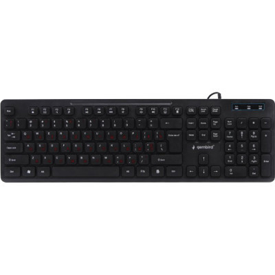 Клавиатура Gembird KB-MCH-04-UA USB Black (KB-MCH-04-UA)