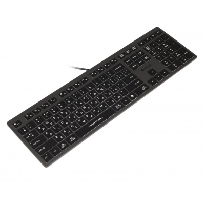 Клавиатура A4Tech FX60 USB Grey White backlit фото №4