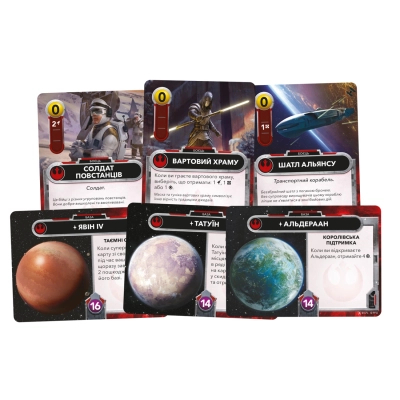 Настольная игра Geekach Games Зоряні війни. Колодобудівна гра (Star Wars: The Deckbuilding Game) (укр.) (GKCH168SW) фото №2