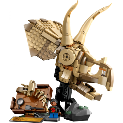 Конструктор Lego Jurassic World Скам''янілості динозаврів: череп трицератопса (76969) фото №2