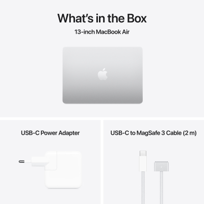Ноутбук Apple MacBook Air 13 M4 A3240 Silver (MC654UA/A) фото №9