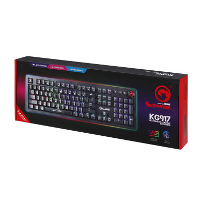 Клавиатура Marvo KG917 Multi-LED Mechanical Blue Switch фото №6