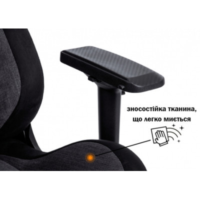 Геймерське крісло GT Racer X-8005 Dark Gray/Black Suede фото №6