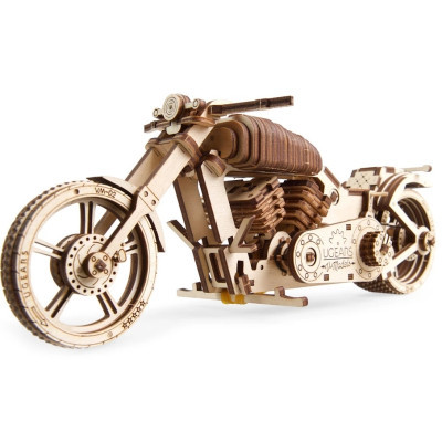 Конструктор Ugears Конструктор  механический Байк VM-02 (70051)