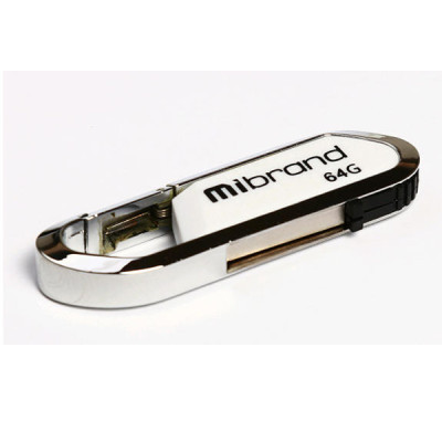 Флешка Mibrand Aligator 64Gb White 2.0