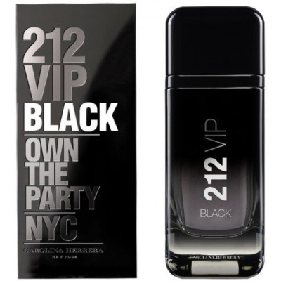 Парфюмированная вода Carolina Herrera 212 VIP Black 50 мл (8411061869406)
