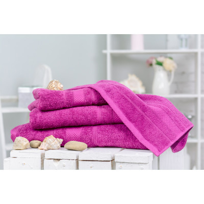 Рушник MirSon набор банный №5011 SoftNess Plum 40x70, 50x90, 70x140, 100x1 (2200003183351)
