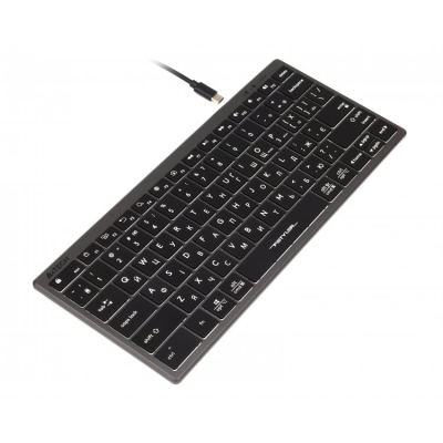 Клавіатура A4Tech FX61 USB Grey фото №5