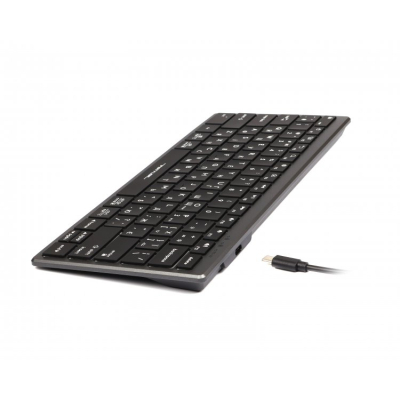 Клавіатура A4Tech FX61 USB Grey фото №6