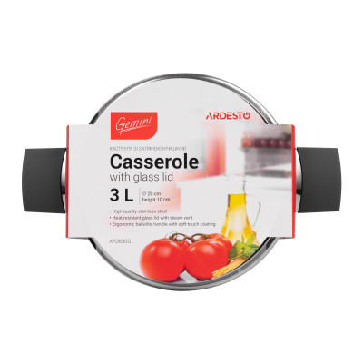 Кастрюля Ardesto Gemini Trento AR3630G фото №4