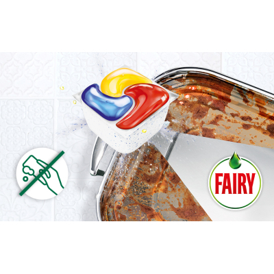 Таблетки для посудомийної машини Fairy Platinum Plus All in One Lemon 33 шт. (8001841956541) фото №7