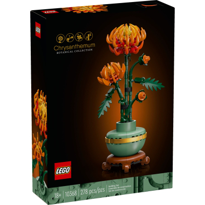 Конструктор Lego Icons Хризантема 278 деталей (10368)