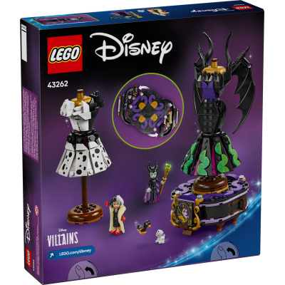 Конструктор Lego Disney Classic Сукні Малефісенти та Лютелли де Віль (43262) фото №6