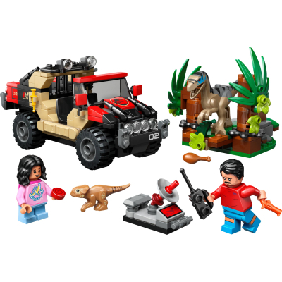 Конструктор Lego Jurassic World Втеча по бездоріжжю від раптора (76972) фото №2