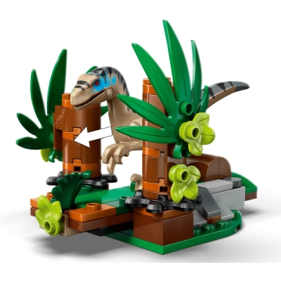 Конструктор Lego Jurassic World Втеча по бездоріжжю від раптора (76972) фото №5