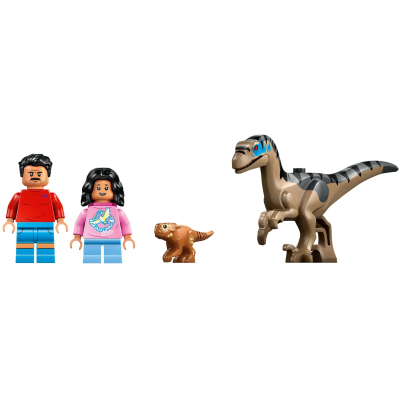 Конструктор Lego Jurassic World Втеча по бездоріжжю від раптора (76972) фото №6