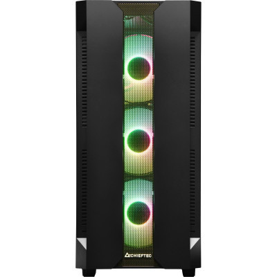 Корпус Chieftec Gaming Hunter Tempered Glass Edition (GS-01B-OP) фото №4