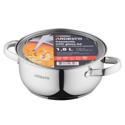 Кастрюля Ardesto Gemini Gourmet Aosta AR1918BC фото №4