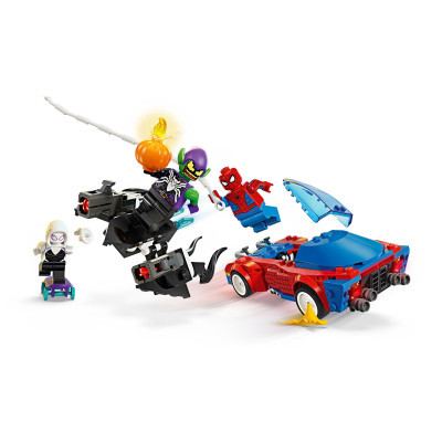 Конструктор Lego Super Heroes Автомобіль для перегонів Людини-Павука й Зелений Гоблін з отрутою Венома 2 фото №3