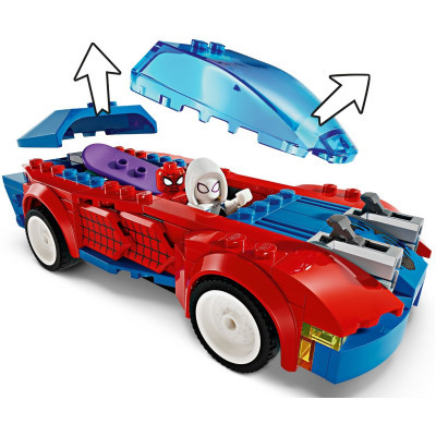 Конструктор Lego Super Heroes Автомобіль для перегонів Людини-Павука й Зелений Гоблін з отрутою Венома 2 фото №4