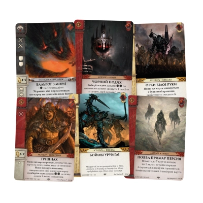 Настольная игра Geekach Games Війна Персня. Карткова гра - Проти тіні (War of the Ring: The Card Game – Against the фото №3