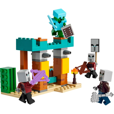 Конструктор Lego Minecraft Пустельний патруль розбійника (21267) фото №2