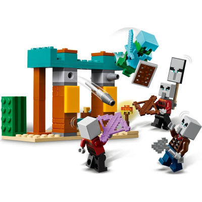 Конструктор Lego Minecraft Пустельний патруль розбійника (21267) фото №4