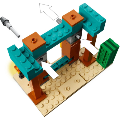 Конструктор Lego Minecraft Пустельний патруль розбійника (21267) фото №5