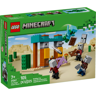 Конструктор Lego Minecraft Пустельний патруль розбійника (21267)