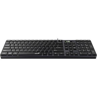 Клавиатура Genius SlimStar 126 USB Black Ukr (31310017407) фото №3