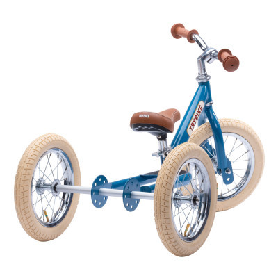 Велосипед дитячий Trybike триколісний синій балансуючий (TBS-2-BLU-VIN TBS-100-TKV) фото №3