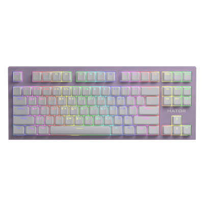Клавиатура HATOR Skyfall TKL PRO Wireless Lilac (HTK-669)