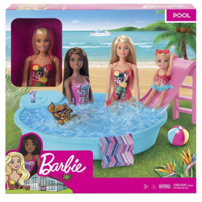 Лялька Barbie Розваги біля басейну (GHL91)