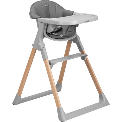 Стільчик для годування MoMi Kala Grey (KRKA00025)