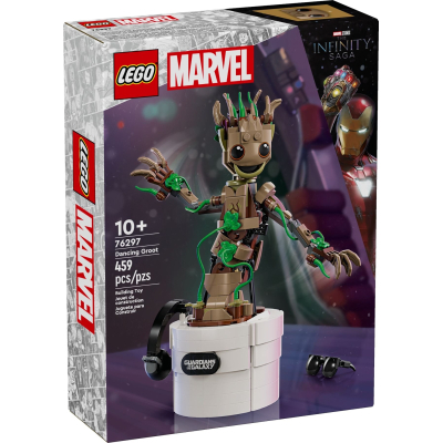 Конструктор Lego Marvel Танцюючий Ґрут 459 деталей (76297)