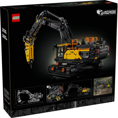 Конструктор Lego Technic Екскаватор Volvo EC500 Hybrid (42215) фото №6